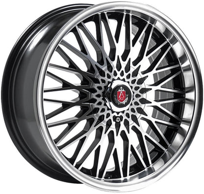 Wheel & Tyres Package( AXE EX3 BLACK POLISHED FACE & DISH + 215/45R17 FALKEN FK520 91Y XL )