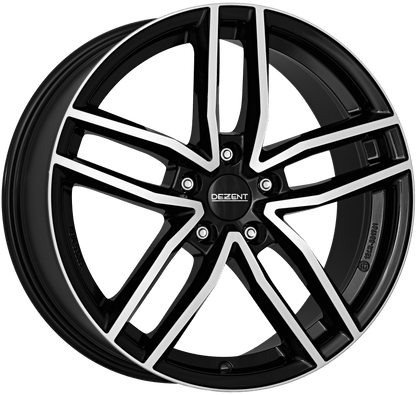 4 x Dezent TR dark Black / Polished & 4 x 215/45R16 CO PC2 90VXL AO