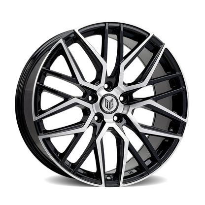 Wheel & Tyres Package( FOX BMA BLACK POLISH + 225/40R18 FULDA SPTC2X 92YXL )