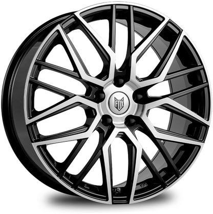 4 x FOX BMA BLACK POLISH & 4 x 255/50R20 MICH LATTHP 109WXL [3]JLR