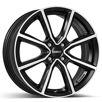 4 x Dezent TN dark Black / Polished & 4 x 185/65R15 92H XL DYNAMO STREET-H MH01