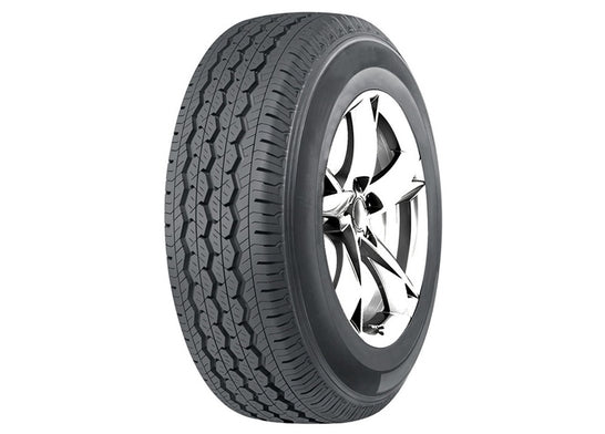 4 x FOX WX5 GLOSS BLACK & 4 x WESTLK 205/65R16C 107/105T H188