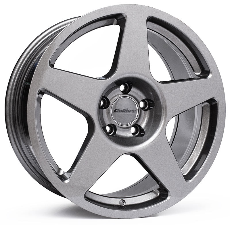 4 x Calibre Five Gunmetal & 4 x 235/40ZR18 95Y XL ACCELERA IOTA EVT
