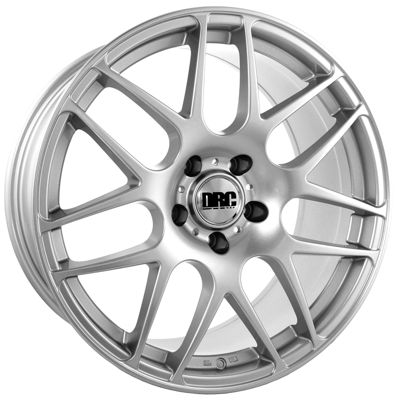 4 x DRC Rapide Gloss Black / Polished Lip & 4 x 225/40ZR18 92Y XL ACCELERA IOTA EVT