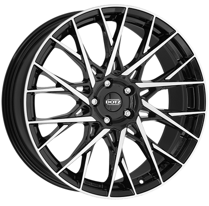 Wheel & Tyres Package( Dotz Fuji dark Black / Polished + 235/45R19 PIR SCZERO NCS AYSM 99VXL )