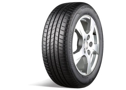 4 x FOX WX3 BLACK POLISH & 4 x 235/55R18 104T XL BRIDGESTONE TURANZA T005 MO