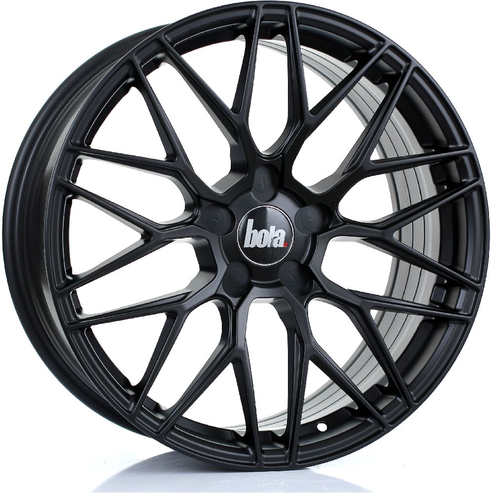 4 x BOLA B17 MATT BLACK & 4 x 235/50R19 103V XL GOODYEAR FP EFFICIENTGRIP 2 SUV