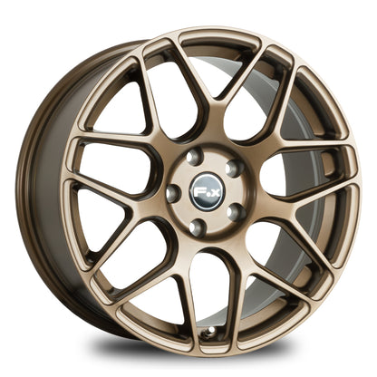 4 x FOX PF3 SATIN BRONZE & 4 x 225/60R18 104H XL YOKOHAMA GEOLANDAR A/T G015