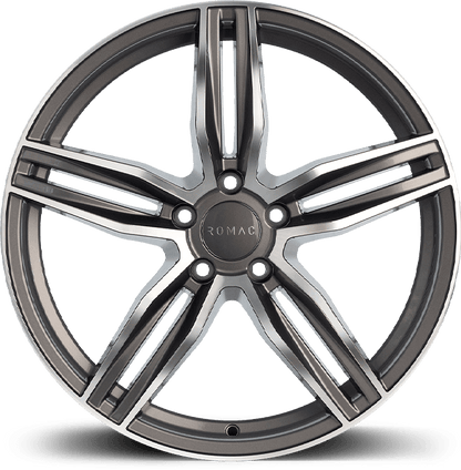 Wheel & Tyres Package( ROMAC VENOM GREY/POLISH + 225/40R18 MAZZINI ECO605 PLUS 92WXL )