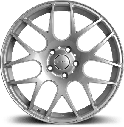 FRONT Wheel & Tyres Package( ROMAC RADIUM SILVER + 215/40R18 PIR P-ZERO PZ4 89YXL HN )