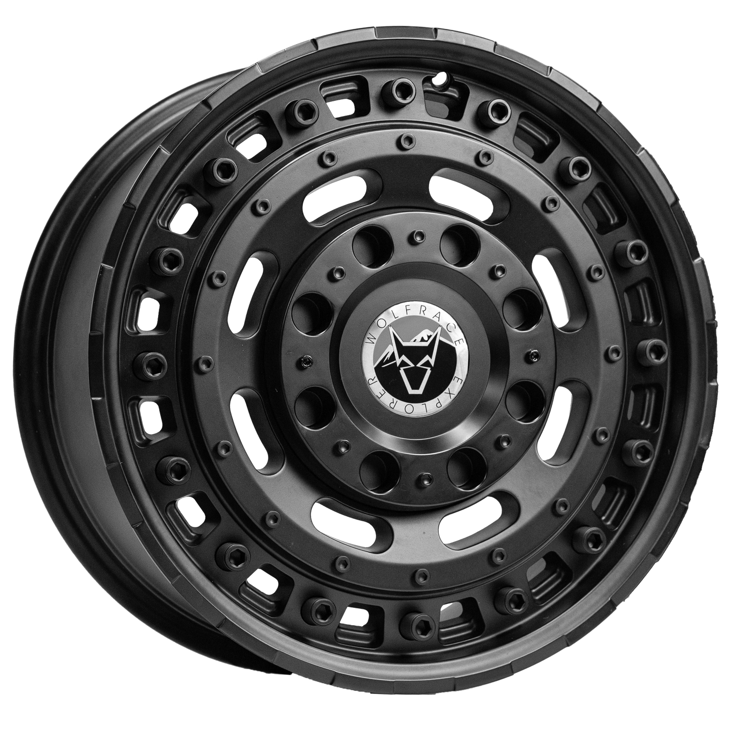 4 x Wolfrace Explorer Slotmag Matt Black & 4 x 235/60R17 CO PC6 102V VOL