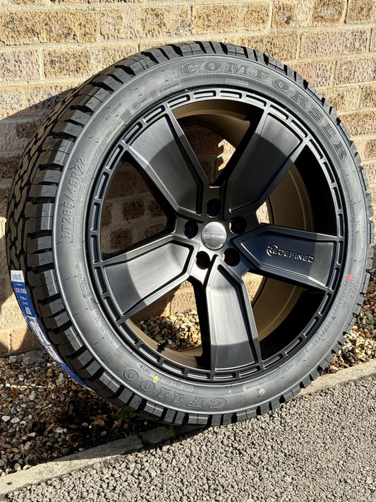 22" Land Rover Defender L663 Redefined Nuke Alloy Wheels and Tyres