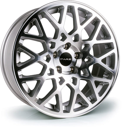 4 x Dare LG2 Silver / Polished Face & 4 x 235/40R19 96W XL YOKOHAMA BLUEARTH-GT AE51