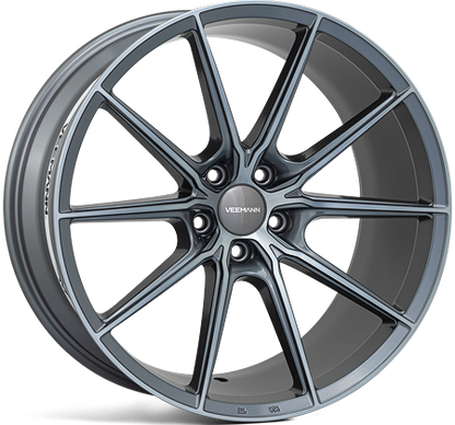 2 x Veemann V-FS48 Graphite Smoke Machined & 2 x 245/35ZR19 (93Y) XL CONTINENTAL FR CONTISPORTCONTACT 7 + 2 x Veemann V-FS48 Graphite Smoke Machined & 2 x 275/30ZR19 (96Y) XL CONTINENTAL FR CONTISPORTCONTACT 7