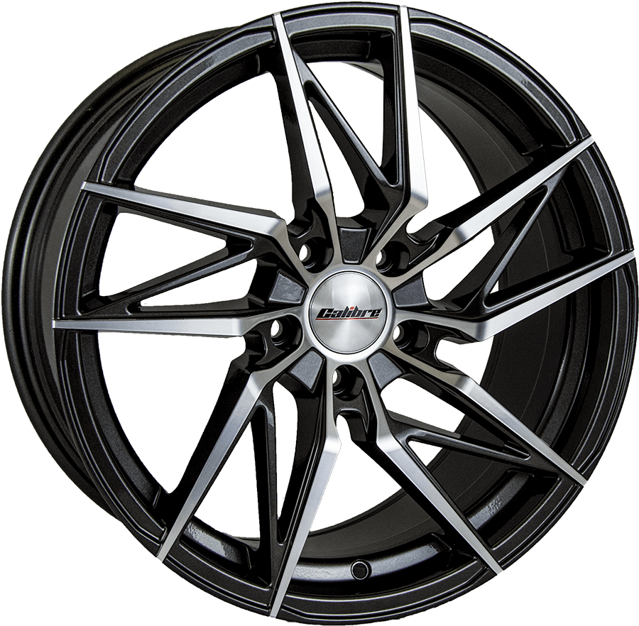 4 x Calibre CC-Z Gunmetal/polished & 4 x WESTLK 235/40R18 95W Z-107 XL