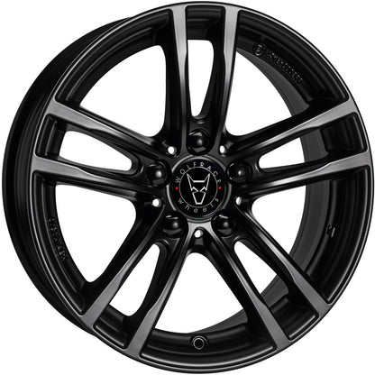 Wheel & Tyres Package( Wolfrace Eurosport TUV X10 racing black + 215/65R16 CF CF2000[1]102HXL )