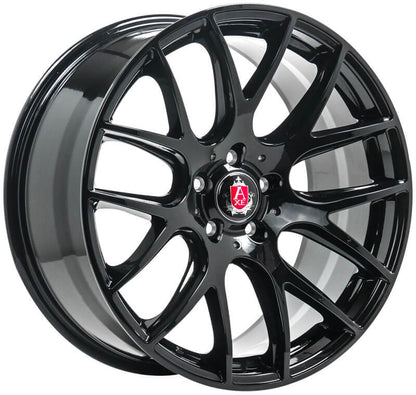 4 x AXE CS LITE GLOSS BLACK & 4 x 245/35ZR20 95Y XL AUTOGREEN SUPERSPORT CHASER SSC5