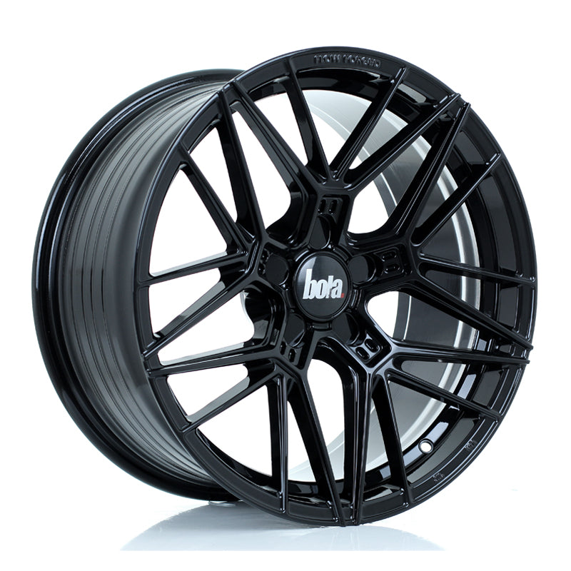 FRONT Wheel & Tyres Package( BOLA FLZ GLOSS BLACK + 225/40R18 GT SPORT ACTIVE2 92Y XL )