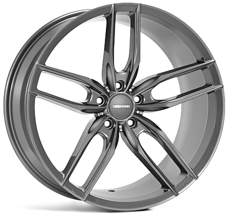 4 x Veemann V-FS28 Gunmetal Gloss & 4 x 285/40ZR22 110W XL KUSTONE PASSION P9S