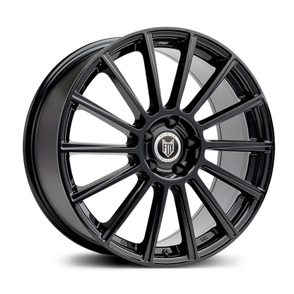 2 x FOX MBM GLOSS BLACK & 2 x 225/40R19 93Y XL BRIDGESTONE TURANZA 6 ENLITEN + 2 x FOX MBM GLOSS BLACK & 2 x 255/35R19 96Y XL BRIDGESTONE TURANZA 6 ENLITEN