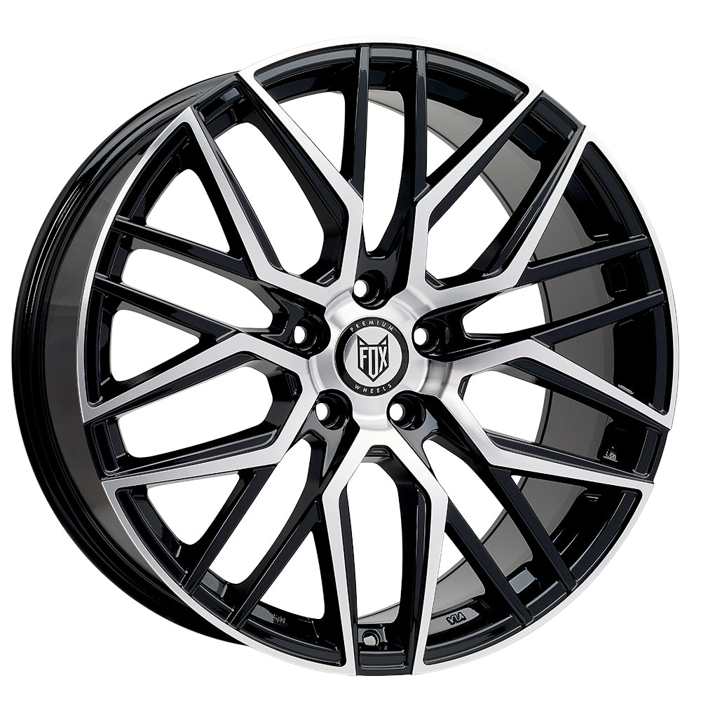 Wheel & Tyres Package( FOX BMA BLACK POLISH + 225/35ZR20 FALKEN FK520 90Y XL )