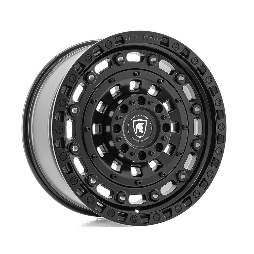 4 x SPARTAN SW3 SATIN BLACK