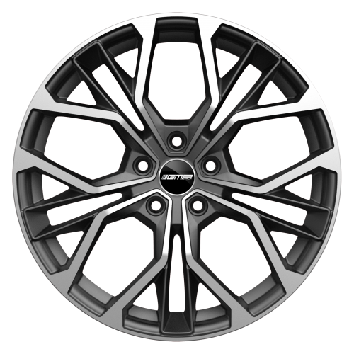 4 x GMP Matisse Matt Anthracite Diamond