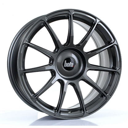 4 x BOLA VST GLOSS GUNMETAL & 4 x 215/40R17 87W XL ACCELERA PHI-R