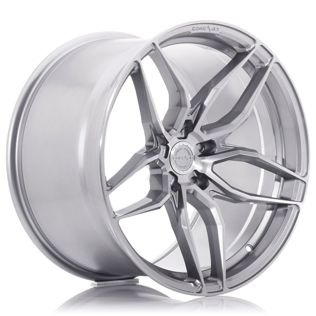 4 x Concaver CVR3 Brushed Titanium & 4 x 285/30ZR22 (101Y) XL CONTINENTAL FR CONTISPORTCONTACT 7 AO