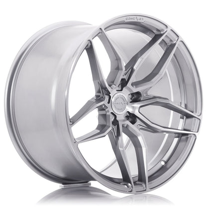 4 x Concaver CVR3 Brushed Titanium & 4 x 285/30ZR22 (101Y) XL CONTINENTAL FR CONTISPORTCONTACT 7 AO