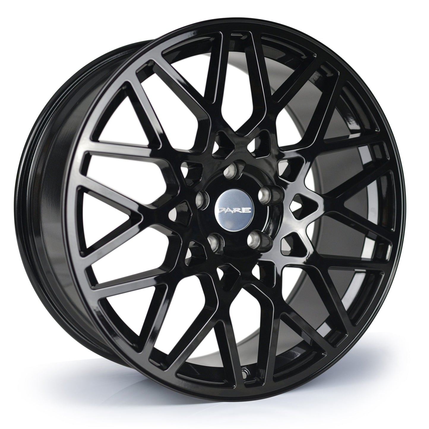 4 x Dare LG2 Gloss Black & 4 x 245/35ZR19 93Y XL PIRELLI P-ZERO (PZ4) SPORT AO