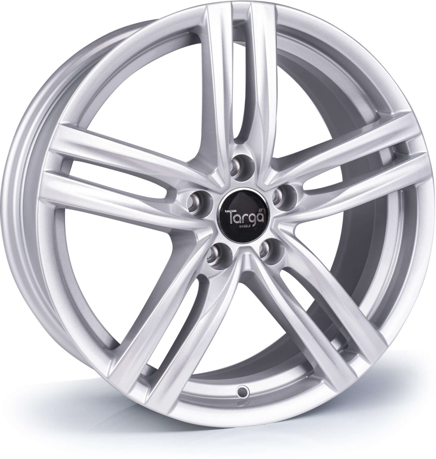 4 x Targa TG4 Sparkle Silver & 4 x 245/40ZR19 98Y XL NANKANG NS-20 NOBLE SPORT