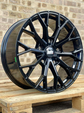 Load image into Gallery viewer, 20&quot; Ford Transit Custom Bola Vansport B25 Gloss Black Alloy Wheels

