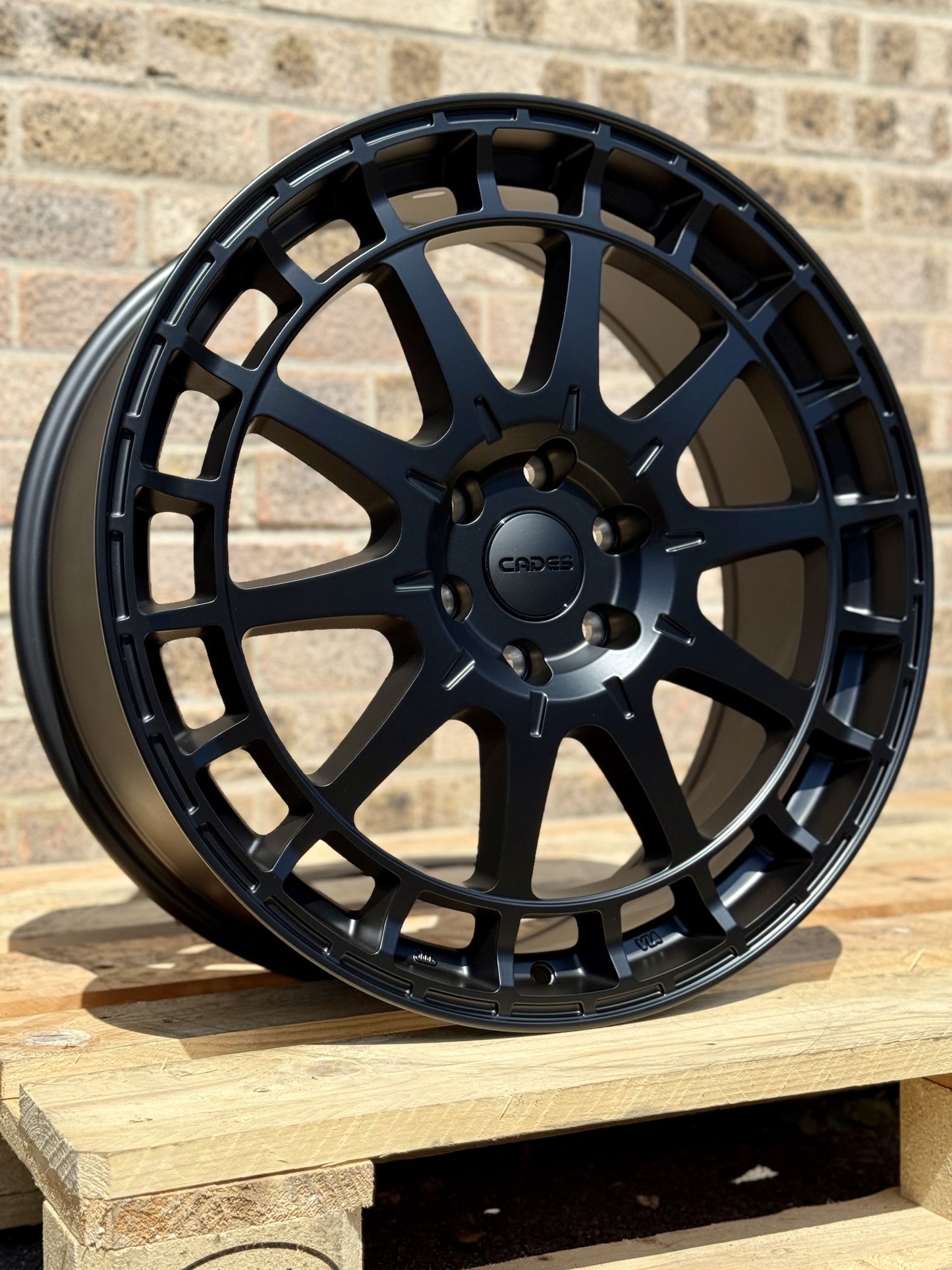 20" 2024 Ford Transit Custom Cades RZ Transit Matt Black Alloy Wheels