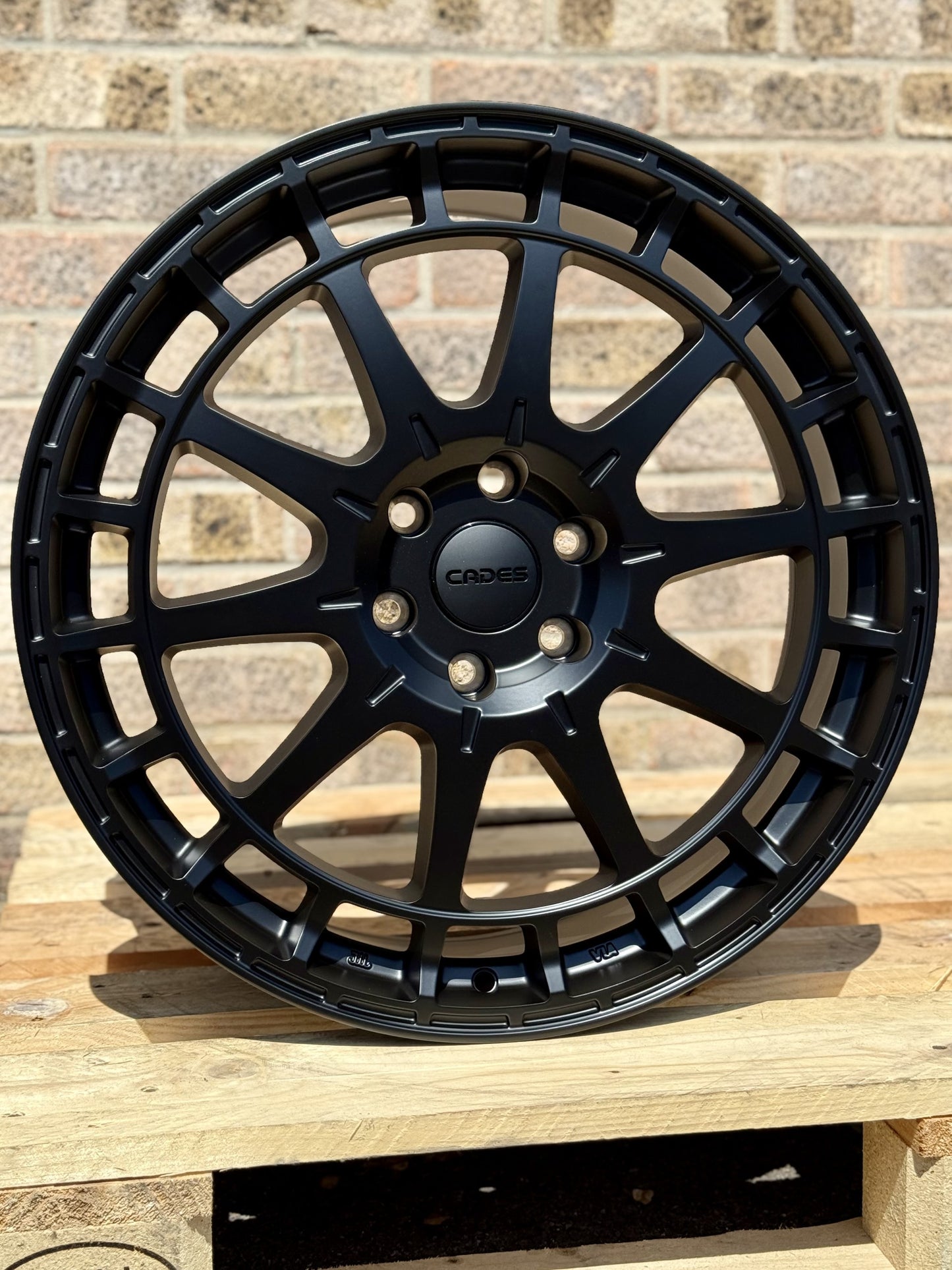 20" 2024 Ford Transit Custom Cades RZ Transit Matt Black Alloy Wheels