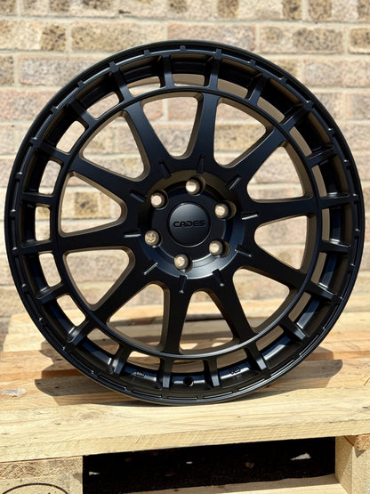 20" 2024 Ford Transit Custom Cades RZ Transit Matt Black Alloy Wheels