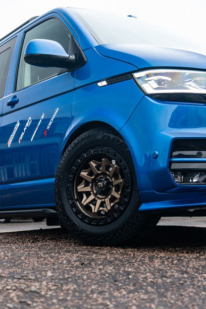 17" Volkswagen Transporter Fuel Covert Bronze Alloy Wheels