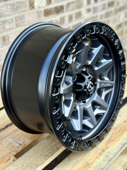 17" Volkswagen Transporter Fuel Covert Matt Grey Alloy Whees