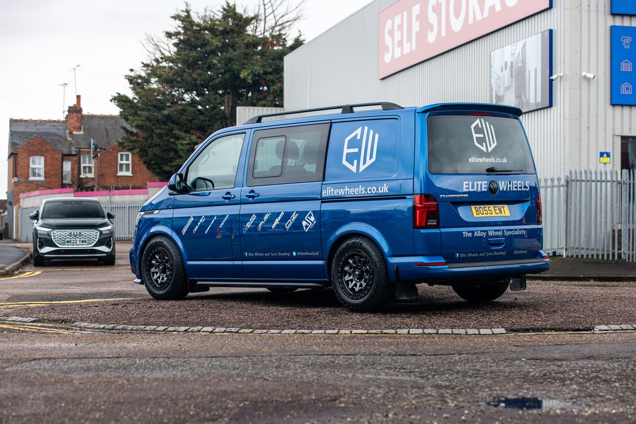 17" Volkswagen Transporter Fuel Covert Matt Grey Alloy Whees