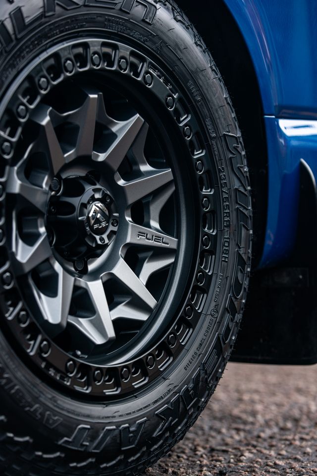 17" Volkswagen Transporter Fuel Covert Matt Grey Alloy Whees