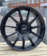Load image into Gallery viewer, 18&quot; Volkswagen Golf Rotiform DTM Matt Black Alloy Wheels
