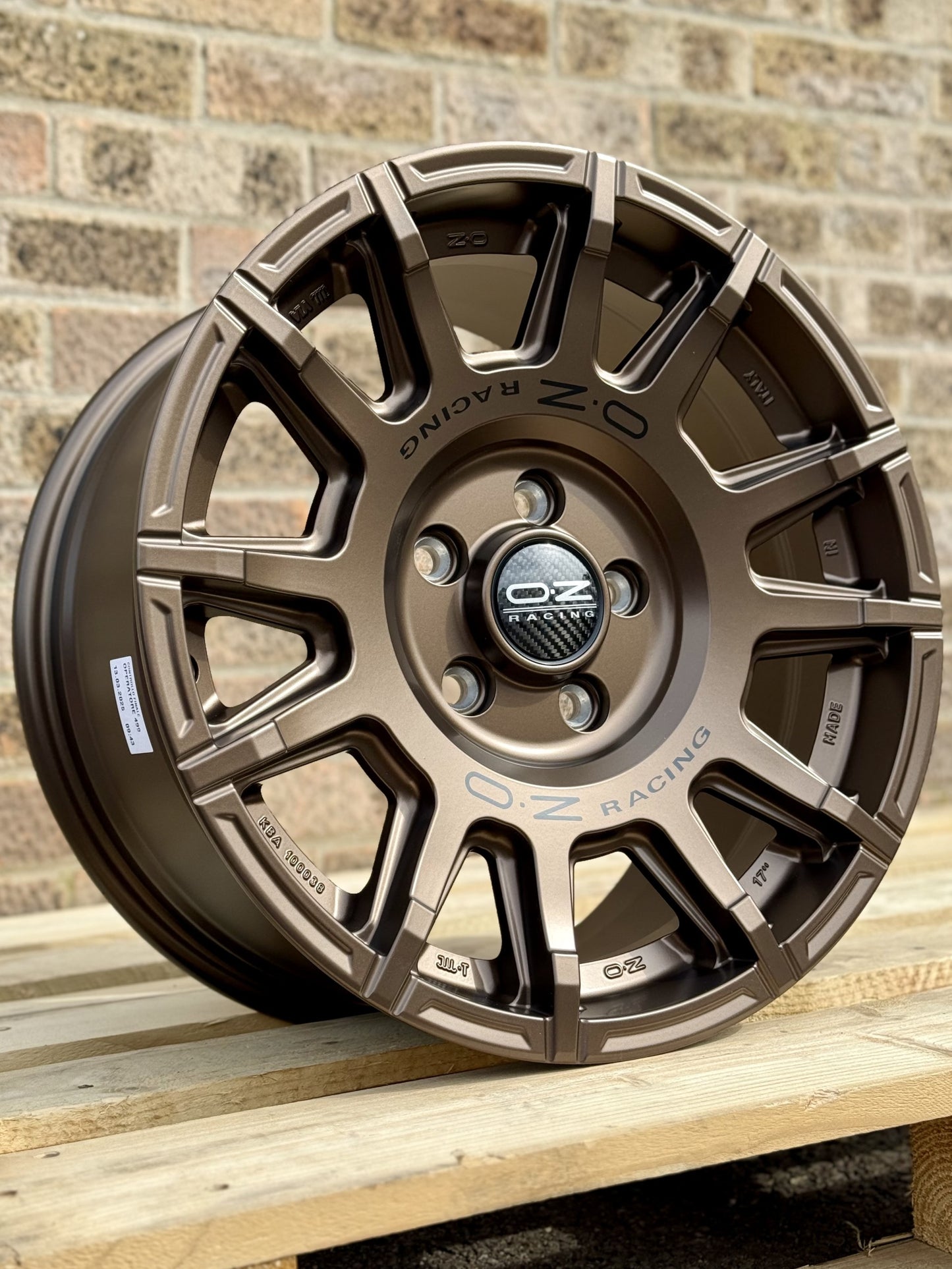 17" Volkswagen Crafter MAN TGE OZ Rally Legend Matt Bronze