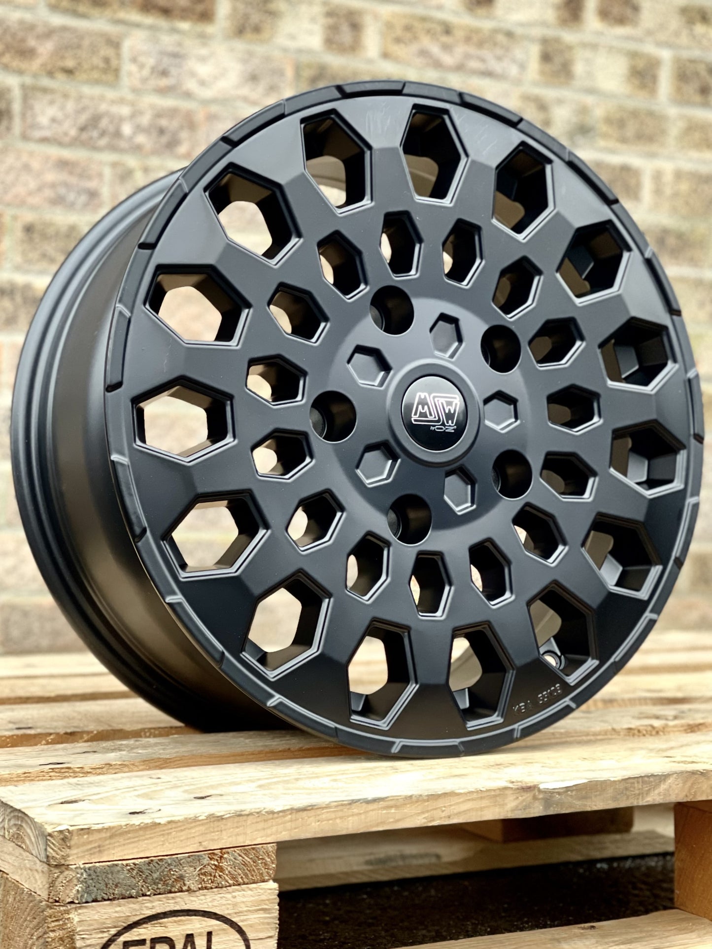 18" Ford Transit Custom MSW 99 Matt Black Alloy Wheels