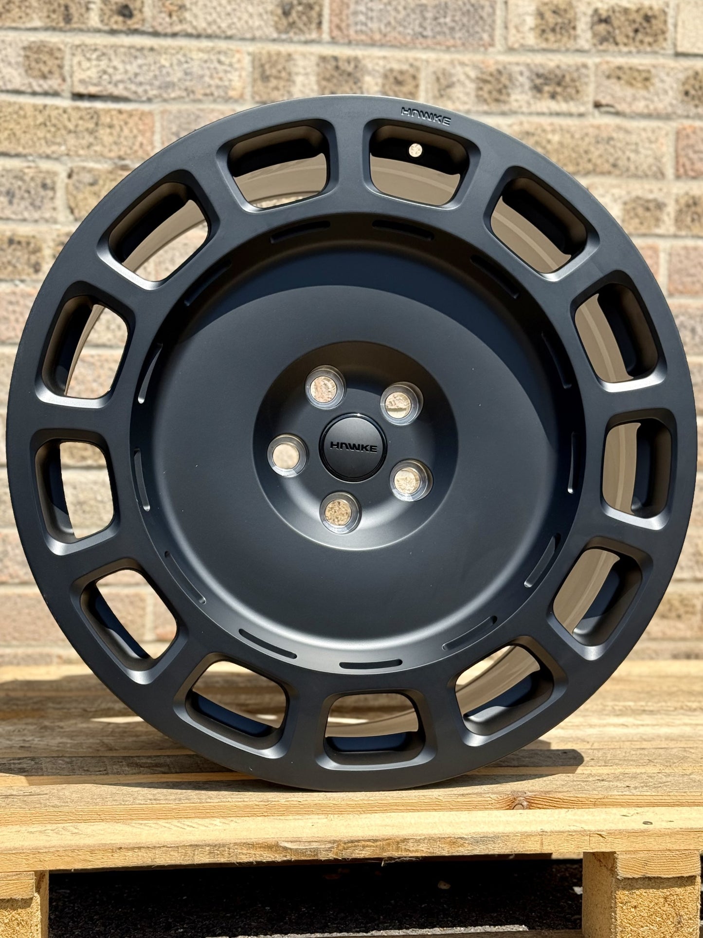 22" Land Rover Defender L663 Hawke Octad Matt Black Alloy Wheels