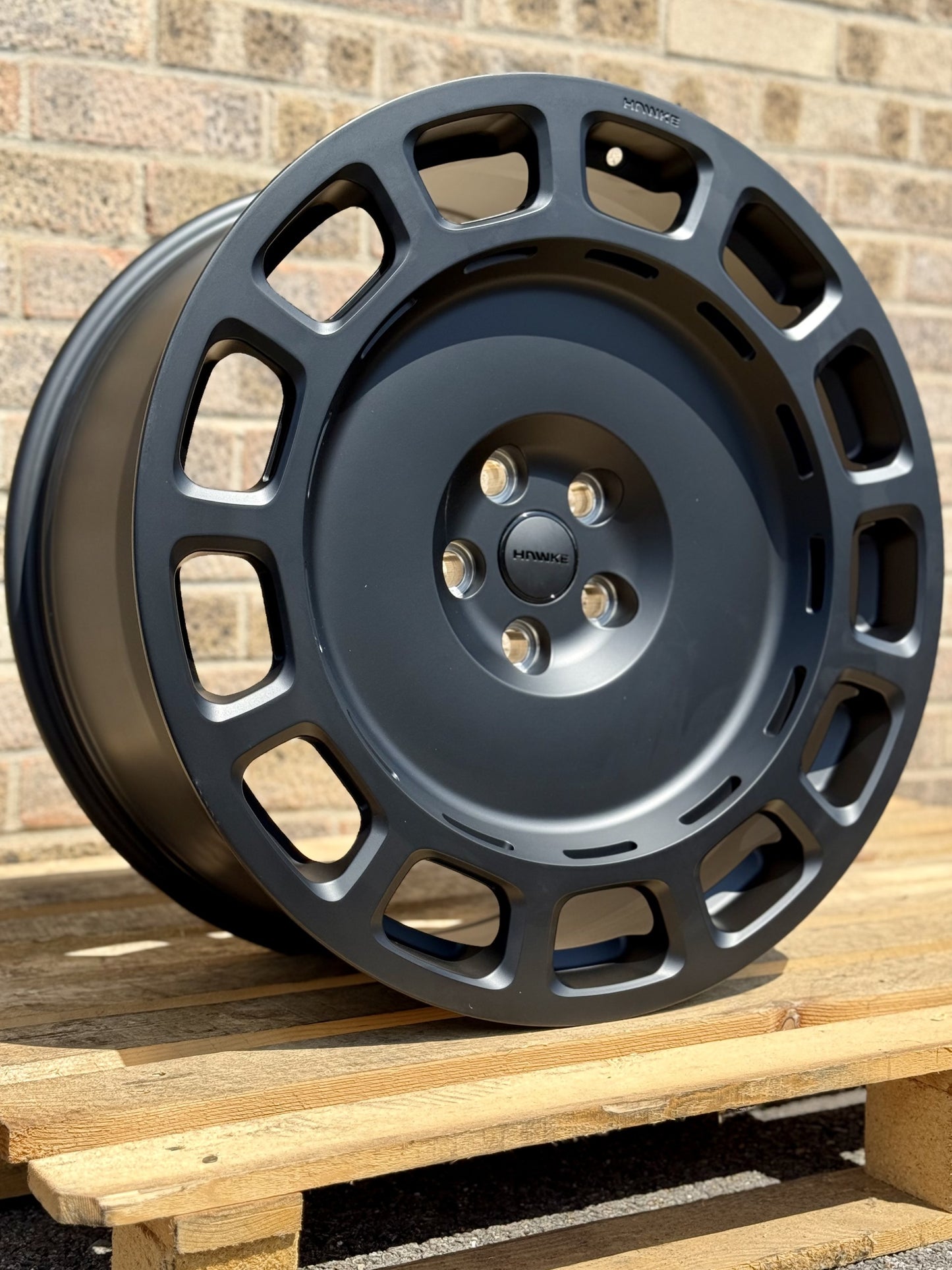 22" Land Rover Defender L663 Hawke Octad Matt Black Alloy Wheels