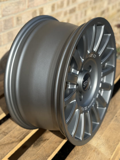 17" Volkswagen Crafter MAN TGE OZ Rally Raid Matt Graphite Alloy Wheels