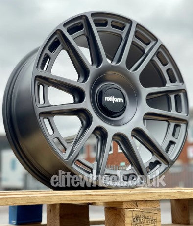 19" Volkswagen Caddy Rotiform OZR Anthracite Alloy Wheels