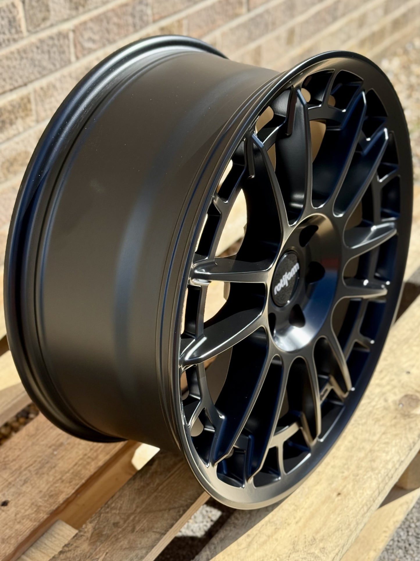 20" Ford Transit Custom 2024 Rotiform OZR-T Matt Black Alloy Wheels