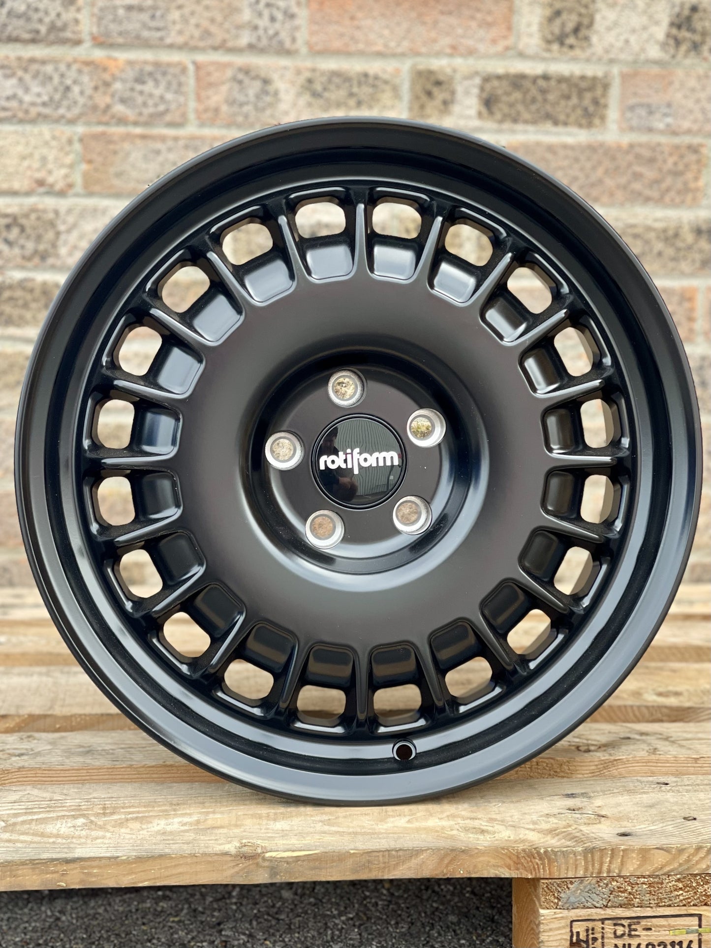 18" Volkswagen Golf Audi A3 Rotiform PMF Matt Black Alloy Wheels