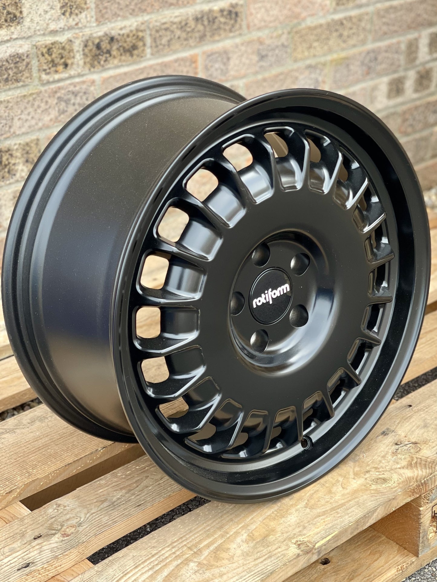 18" Volkswagen Golf Audi A3 Rotiform PMF Matt Black Alloy Wheels